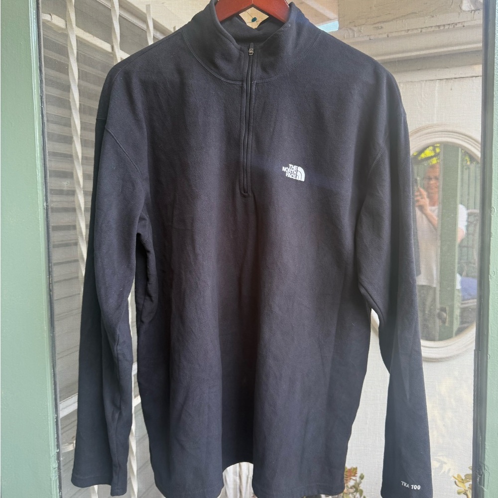 The North Face Black Half-Zip Fleece